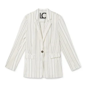Lola Casademunt Americanas Y Blazers<Americana blazer con rayas NARANJA-BLANCO