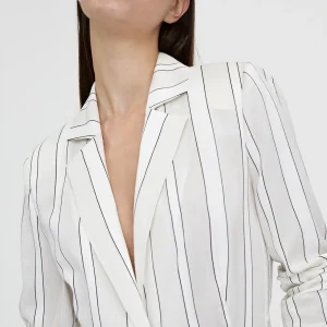 Lola Casademunt Americanas Y Blazers<Americana blazer con rayas NARANJA-BLANCO