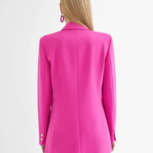 Lola Casademunt Americanas Y Blazers<Americana cruzada monocolor CRUDO