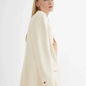 Lola Casademunt Americanas Y Blazers<Americana cruzada monocolor CRUDO