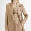Lola Casademunt Americanas Y Blazers<Americana cruzada satinada FUCSIA