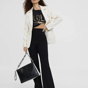 Lola Casademunt Chaquetas Y Gabardinas | Americanas Y Blazers<Americana fruncido en efecto piel CRUDO