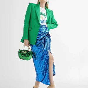 Lola Casademunt Americanas Y Blazers<Americana monocolor VERDE