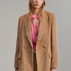 Lola Casademunt Americanas Y Blazers<Americana oversize de pana ROSA