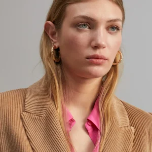 Lola Casademunt Americanas Y Blazers<Americana oversize de pana ROSA