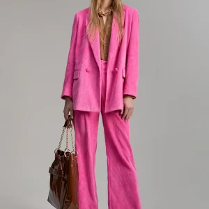 Lola Casademunt Americanas Y Blazers<Americana oversize de pana ROSA