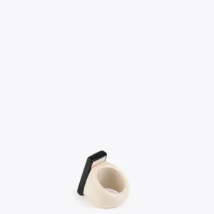 Lola Casademunt Bisuteria<Anillo blanco y negro BLANCO-NEGRO