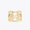 Lola Casademunt Anillos<Anillo corazones infinitos DORADO