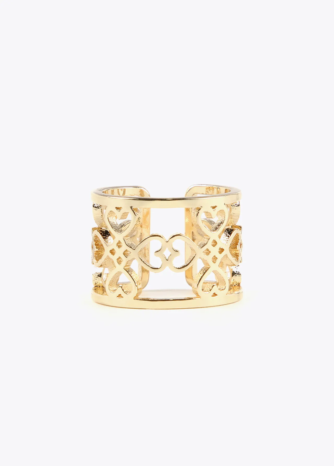 anillo_corazones_infinitos_0.webp Lola Casademunt Anillos<Anillo corazones infinitos DORADO