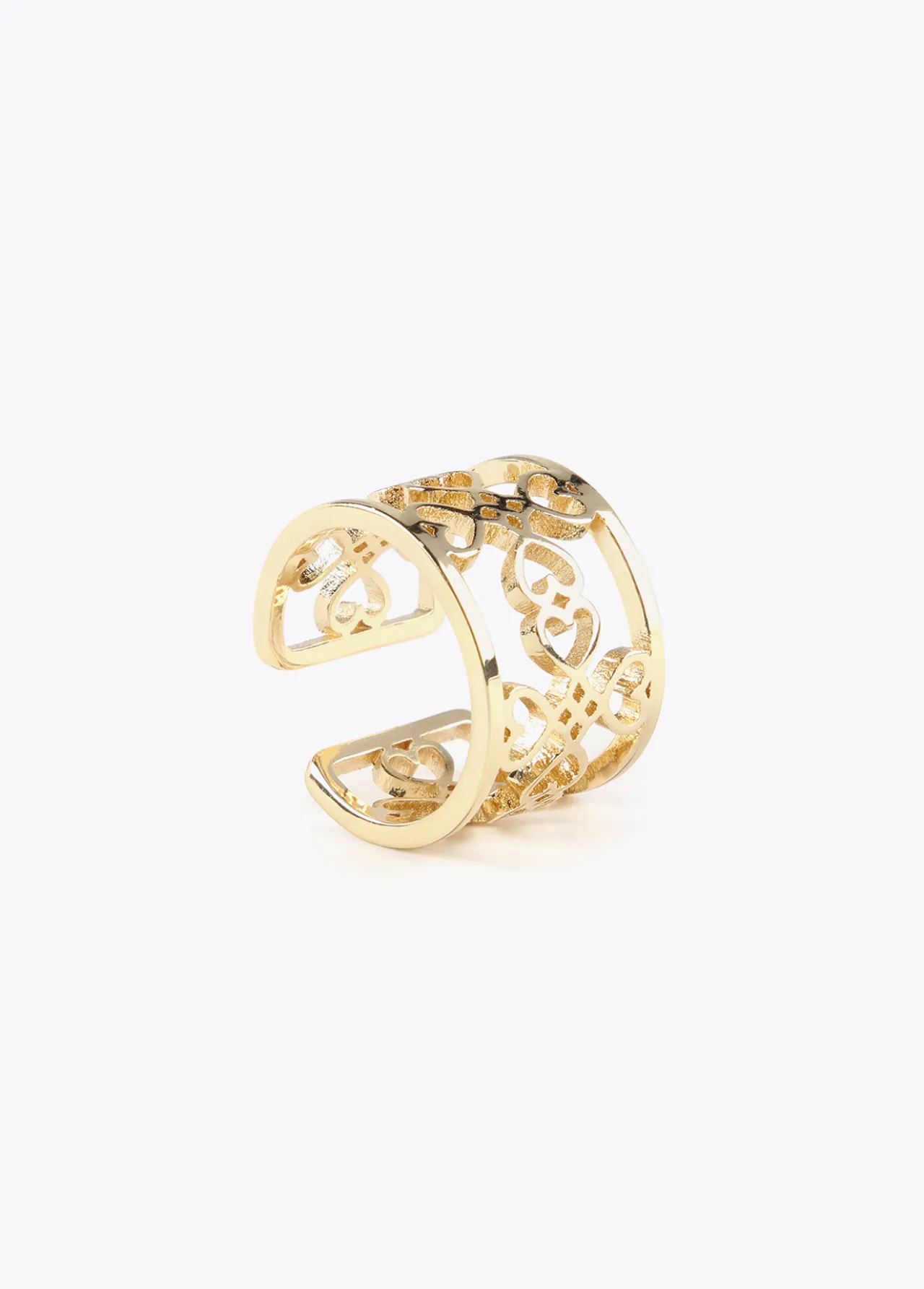 anillo_corazones_infinitos_2.webp Lola Casademunt Anillos<Anillo corazones infinitos DORADO