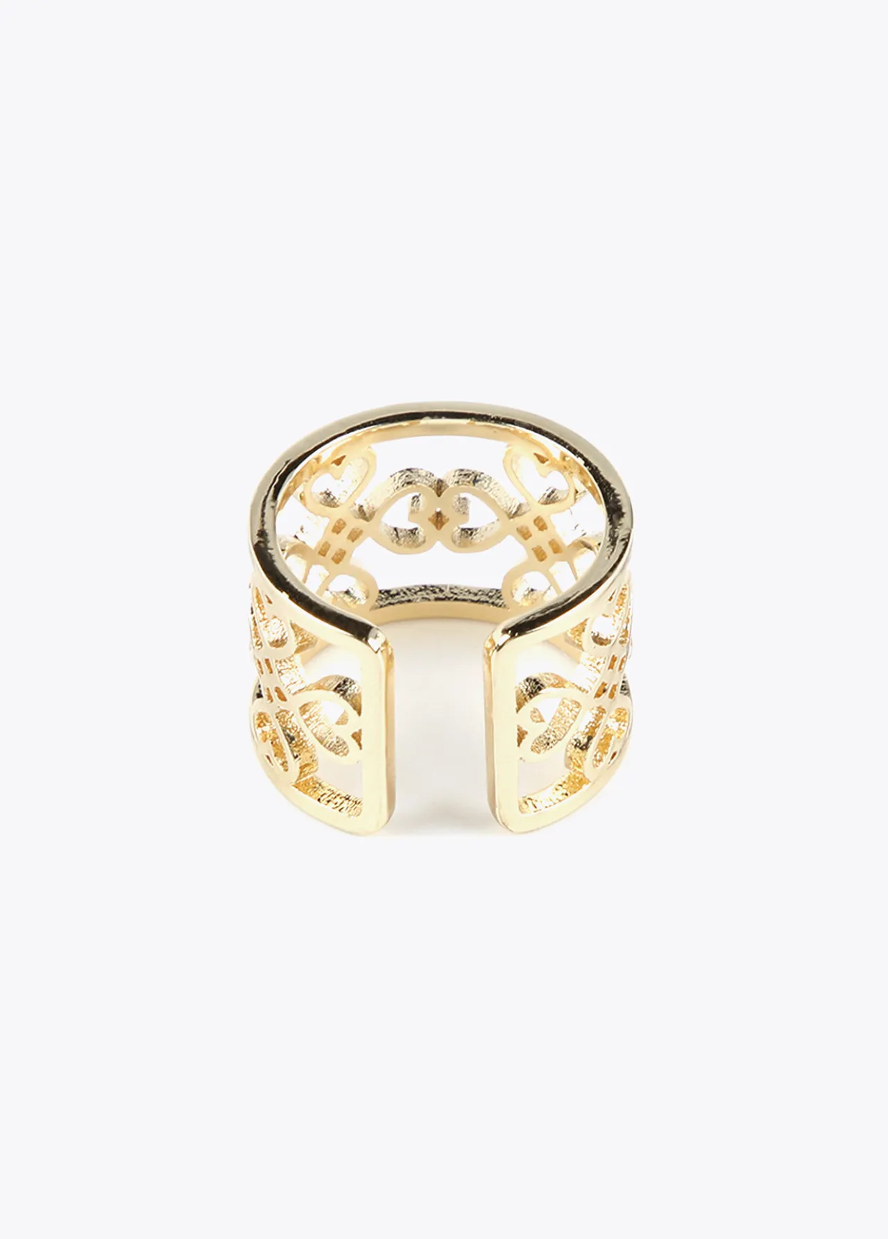 anillo_corazones_infinitos_3.webp Lola Casademunt Anillos<Anillo corazones infinitos DORADO