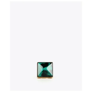 Lola Casademunt Bisuteria<Anillo cristal animal print AZULELECTRICO