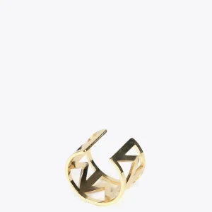 Lola Casademunt Bisuteria<Anillo letras M DORADO