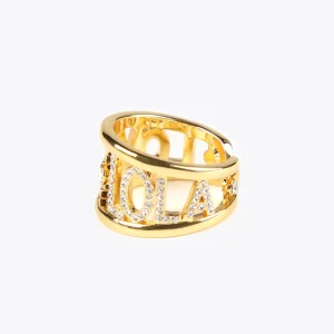 Lola Casademunt Anillos<Anillo Lola Love DORADO