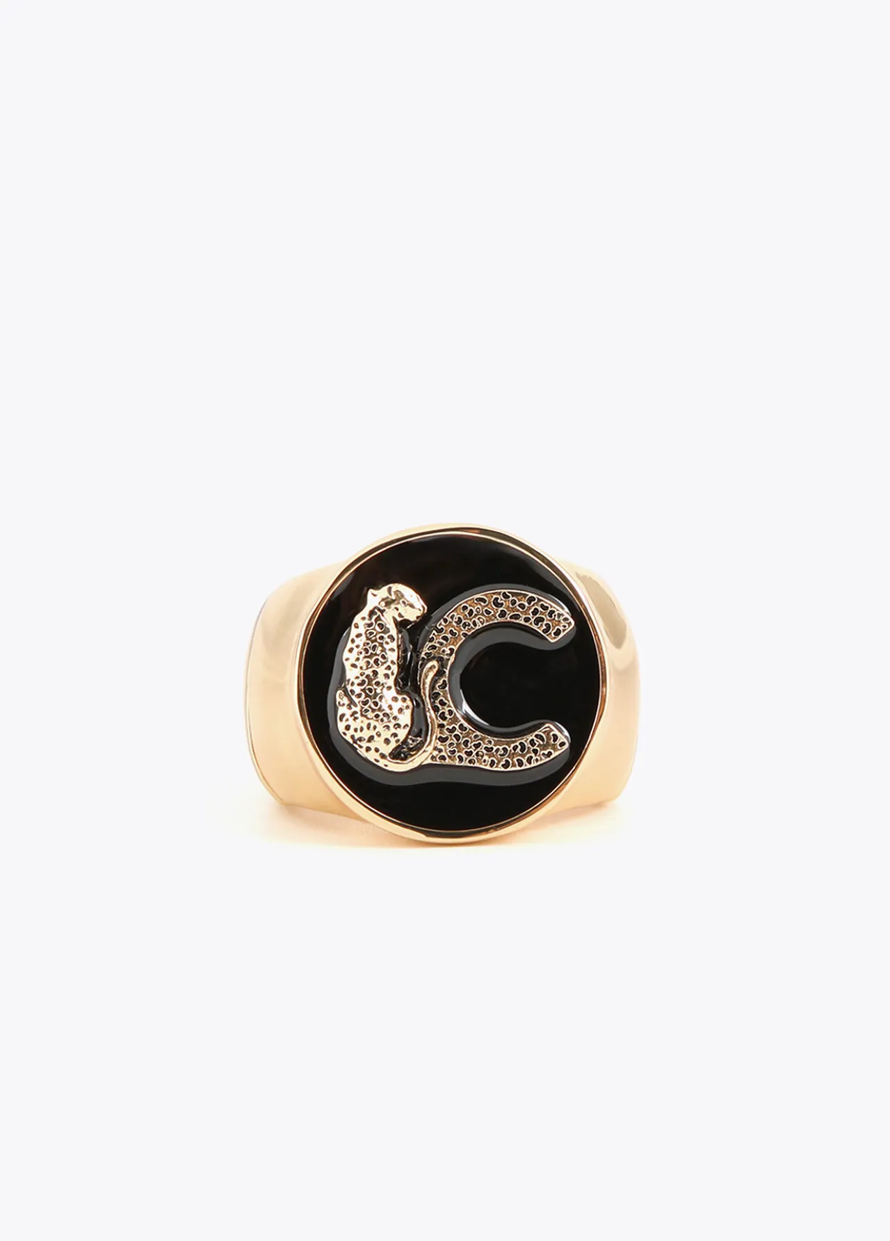 anillo_sello_0.webp Lola Casademunt Anillos<Anillo sello METAL-NEGRO