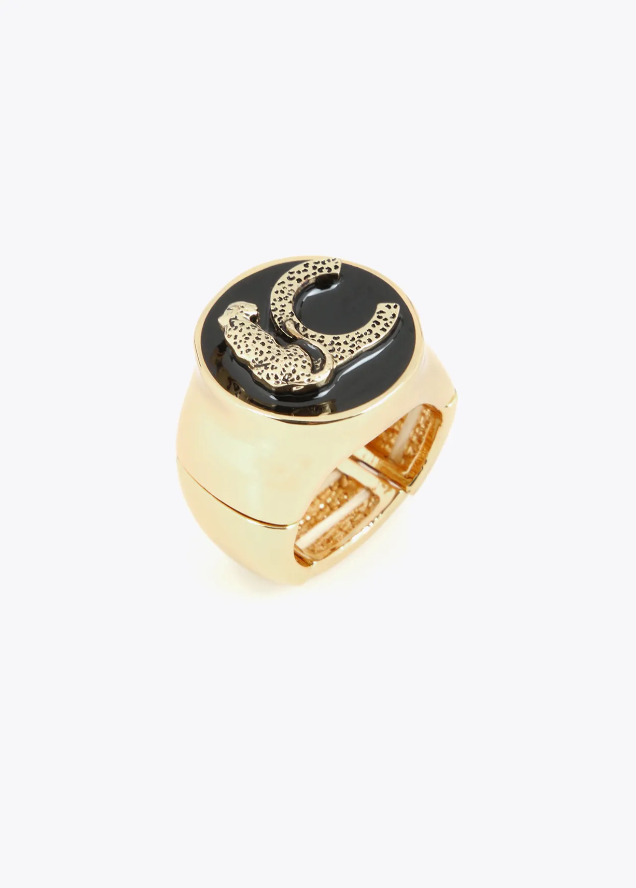 anillo_sello_1.webp Lola Casademunt Anillos<Anillo sello METAL-NEGRO