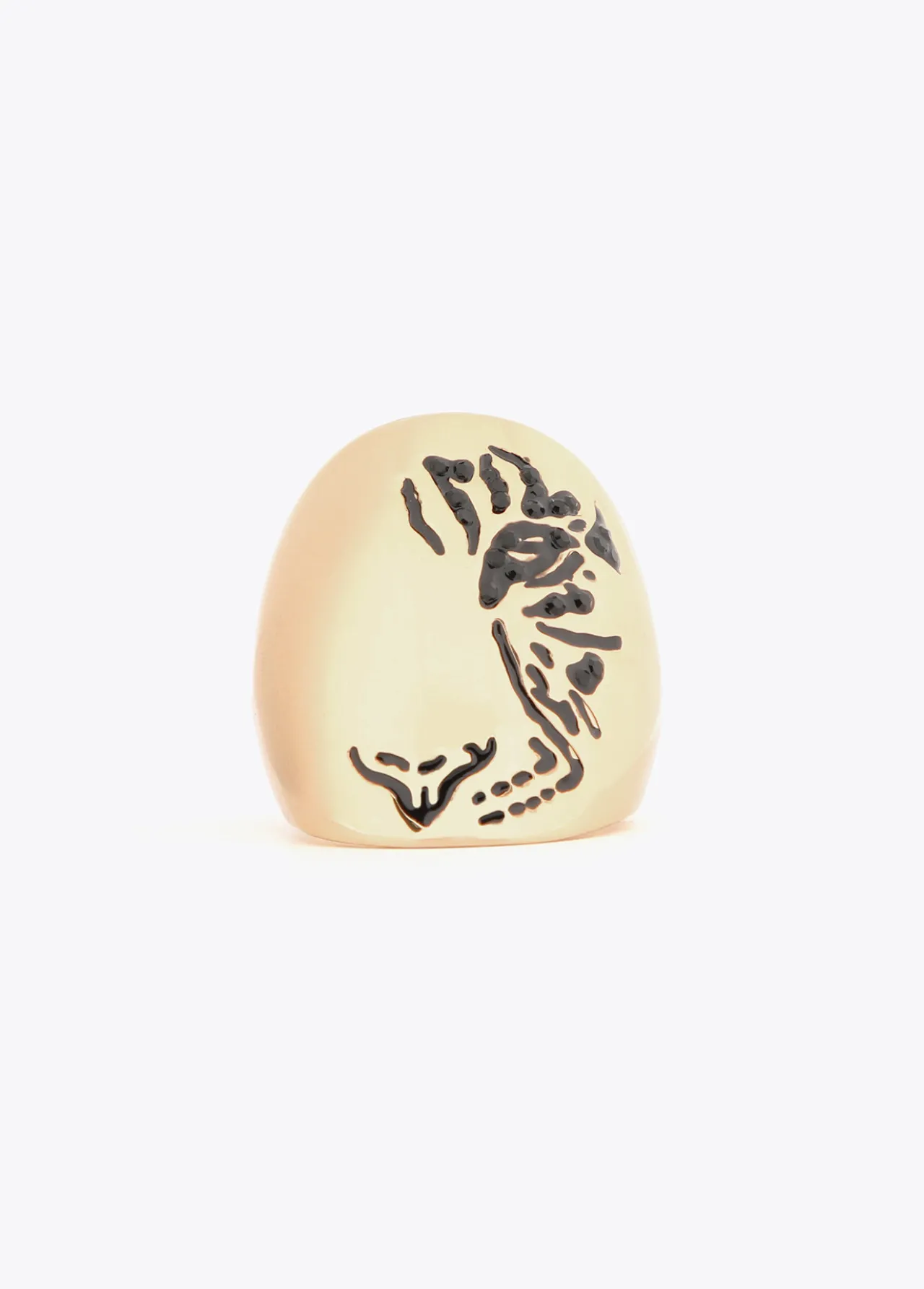 anillo_tigre_0.webp Lola Casademunt Anillos<Anillo tigre METAL-NEGRO