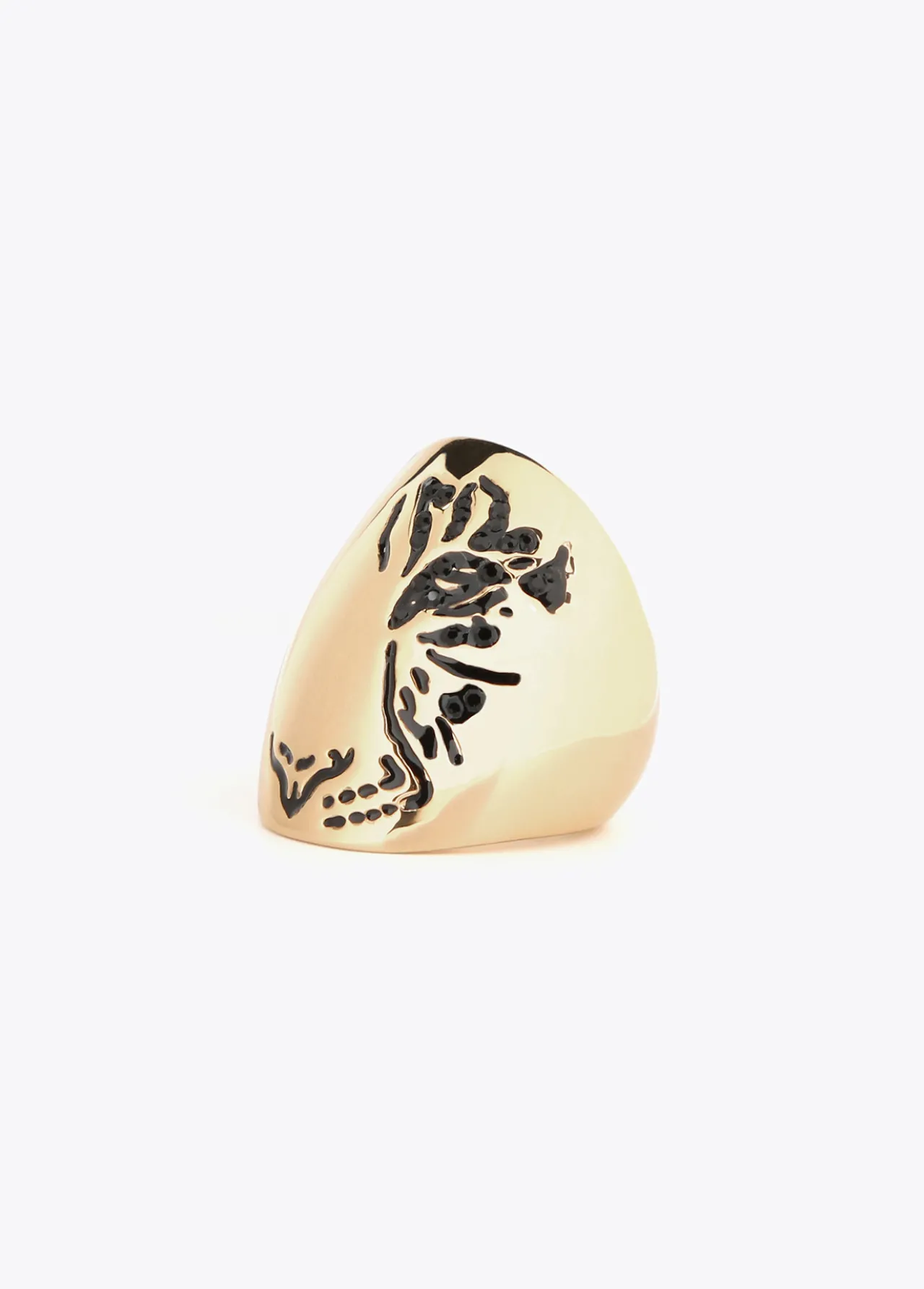 anillo_tigre_2.webp Lola Casademunt Anillos<Anillo tigre METAL-NEGRO