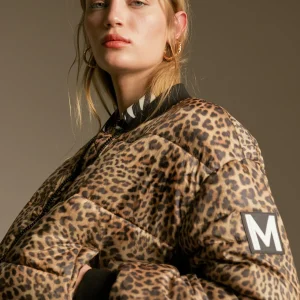 Lola Casademunt Animal Print | Abrigos Y Cazadoras<Anorak animal print MARRON-NEGRO