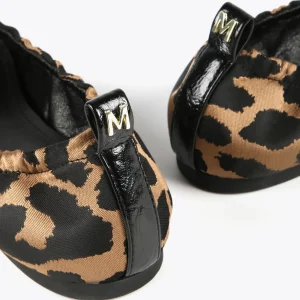 Lola Casademunt Animal Print | Zapatos Planos<Bailarina animal print CRUDO-NEGRO