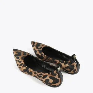 Lola Casademunt Animal Print | Zapatos Planos<Bailarina animal print CRUDO-NEGRO