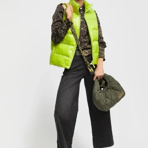 Lola Casademunt Bolsos De Hombro | Bandoleras<Bandolera acolchada asa trenzada KAKI