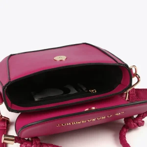 Lola Casademunt Bolsos De Hombro | Bandoleras<Bandolera asa trenzada FUCSIA