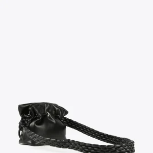 Lola Casademunt Bandoleras | Bolsos Pequeños<Bandolera asa trenzada NEGRO