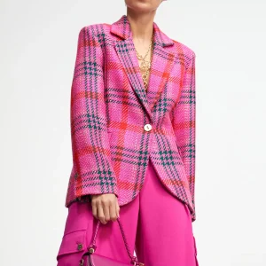 Lola Casademunt Bolsos De Hombro | Bandoleras<Bandolera asa trenzada FUCSIA