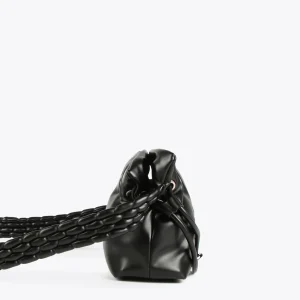 Lola Casademunt Bandoleras | Bolsos Pequeños<Bandolera asa trenzada NEGRO