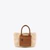 Lola Casademunt Bandoleras | Bolsos Pequeños<Bandolera borreguito CRUDO-MARRON
