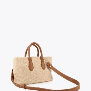Lola Casademunt Bandoleras | Bolsos Pequeños<Bandolera borreguito CRUDO-MARRON