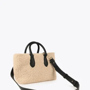 Lola Casademunt Bandoleras | Bolsos Pequeños<Bandolera borreguito CRUDO-MARRON