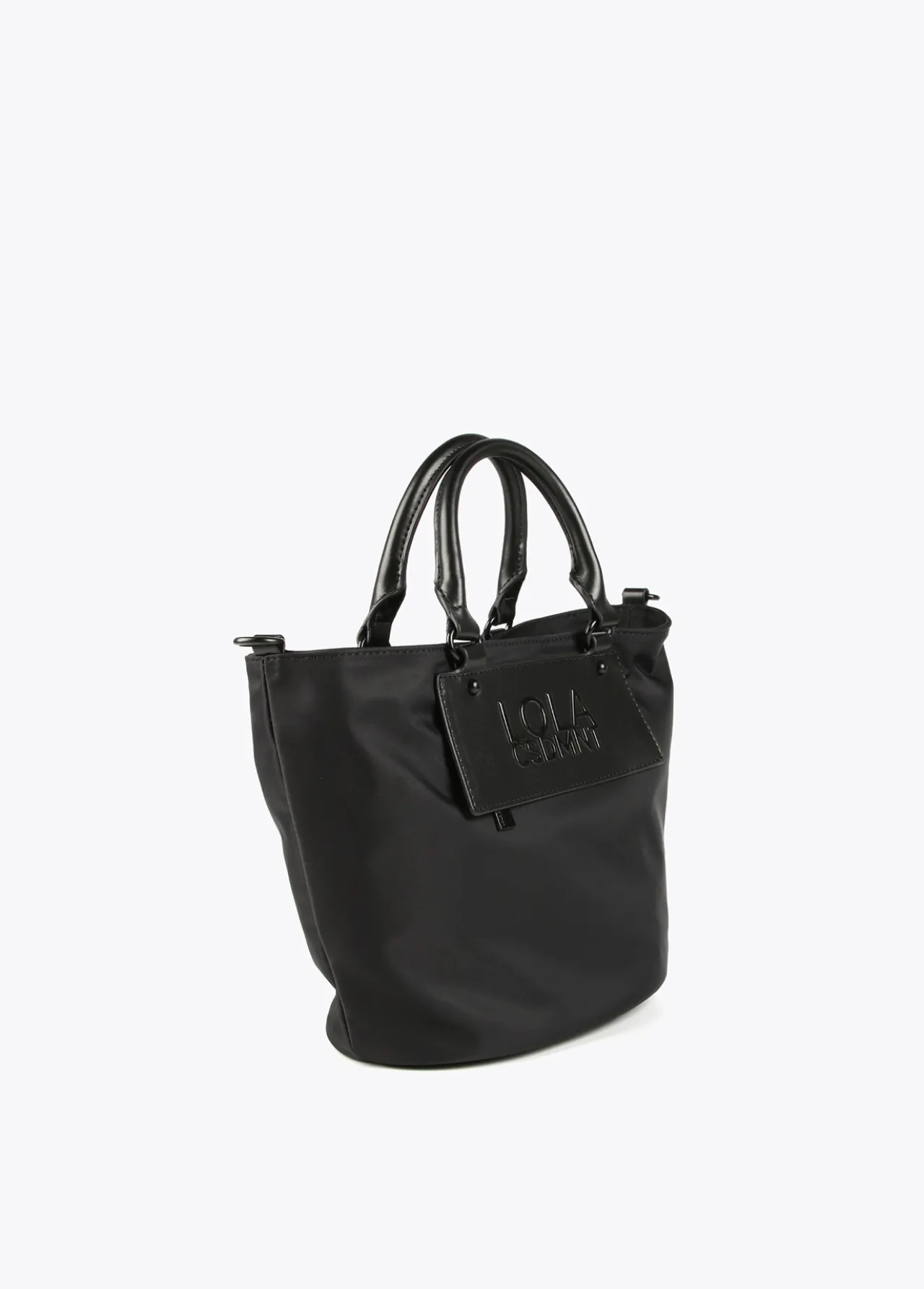 bandolera_combinada_4.webp Lola Casademunt Bandoleras | Bolsos Pequeños<Bandolera combinada NEGRO