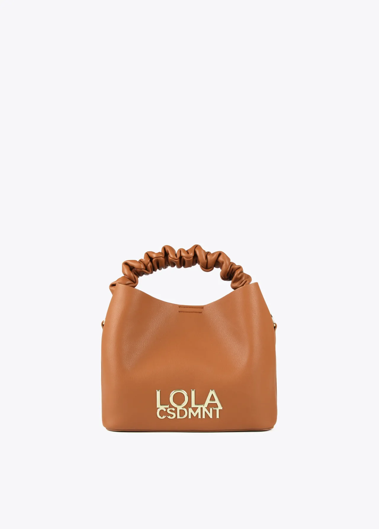 bandolera_con_asa_fruncida_0-1.webp Lola Casademunt Bandoleras | Bolsos Pequeños<Bandolera con asa fruncida NEGRO