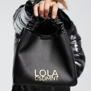 Lola Casademunt Bolsos Pequeños | Bandoleras<Bandolera con asa fruncida NEGRO
