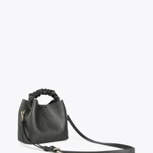 Lola Casademunt Bolsos Pequeños | Bandoleras<Bandolera con asa fruncida NEGRO