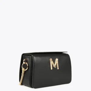 Lola Casademunt Bandoleras | Bolsos Pequeños<Bandolera dorada NEGRO