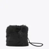 Lola Casademunt Bandoleras | Bolsos Pequeños<Bandolera efecto pelo NEGRO