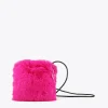 Lola Casademunt Bandoleras | Bolsos Pequeños<Bandolera efecto pelo NEGRO