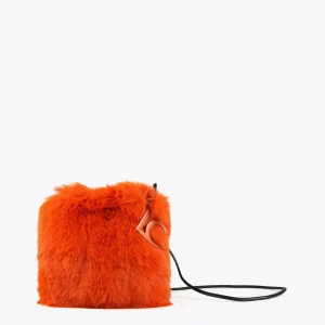 Lola Casademunt Bolsos Pequeños | Bandoleras<Bandolera efecto pelo NEGRO