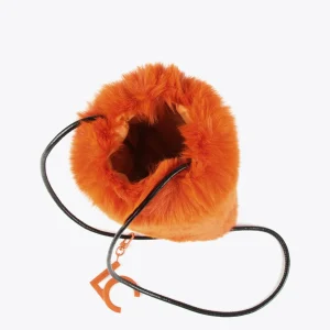 Lola Casademunt Bolsos Pequeños | Bandoleras<Bandolera efecto pelo NEGRO