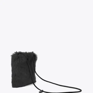 Lola Casademunt Bandoleras | Bolsos Pequeños<Bandolera efecto pelo NEGRO