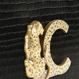 Lola Casademunt Bandoleras | Bolsos Pequeños<Bandolera efecto piel cocodrilo NEGRO