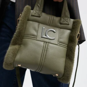 Lola Casademunt Bandoleras | Bolsos Pequeños<Bandolera efecto piel y pelo CRUDO