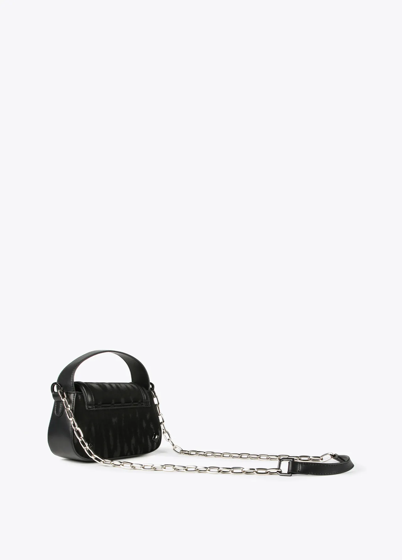 bandolera_estampado_zebra_2.webp Lola Casademunt Bandoleras | Bolsos Pequeños<Bandolera estampado zebra NEGRO