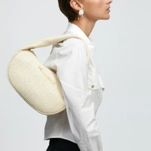 Lola Casademunt Bolsos De Hombro | Bandoleras<Bandolera grabada CRUDO