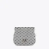 Lola Casademunt Bandoleras | Bolsos Pequeños<Bandolera gris jacquard NEGRO-GRIS