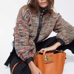 Lola Casademunt Bandoleras | Bolsos Pequeños<Bandolera logo animal CAMEL