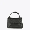 Lola Casademunt Bolsos De Hombro | Bandoleras<Bandolera logo grabado NEGRO
